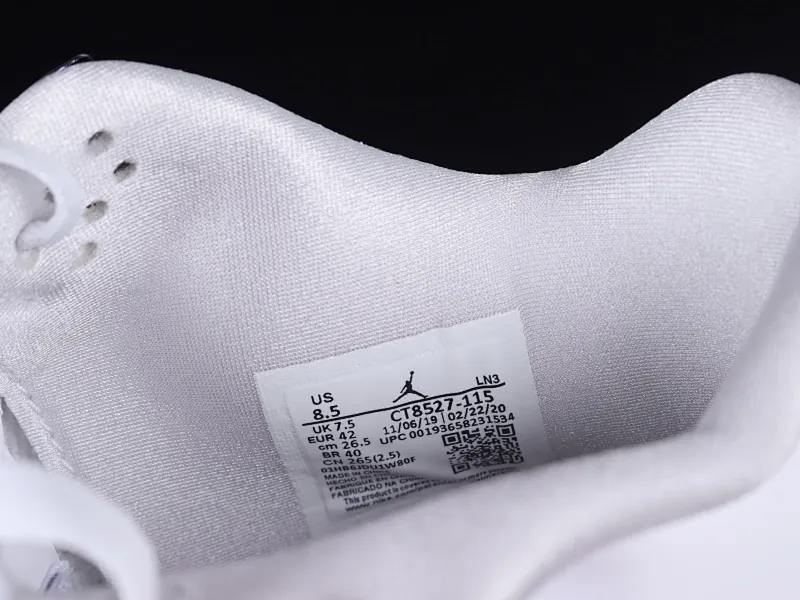 All categories Air Jordan Jordan series basketball shoes Air Jordan 4 OG version Air Jordan 4 "Court Purple" AJ4 Joe 4 white and purple full head layer CT8527-115